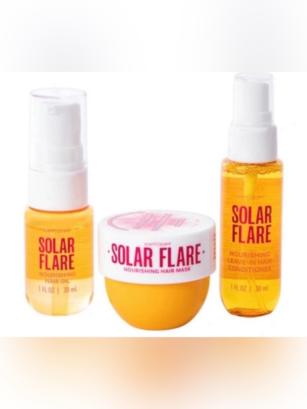 Nourishing Hair Oil & Mask Trio - Orange
